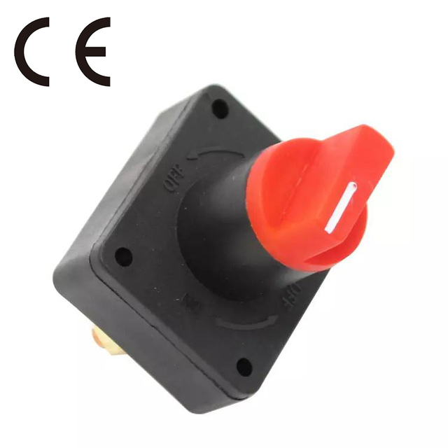 Boman BM-Switch Automotive Cut off Power Kill Switch Marine Disconnect Battery Switch Red and Black