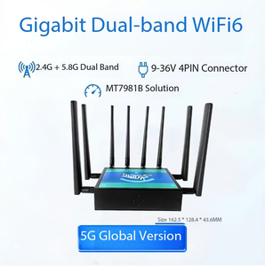 Router con Tarjeta SIM SG, Router Inalámbrico Gigabit WiFi 6 de Doble Banda con Solución MT7981B, Edición KingGlobal con Penetración de Paredes - Product Image 5