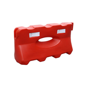 Barriera in plastica ispessita riempita d'acqua con luce, per esterni, per auto, perimetrale, per pista da corsa interna, striscia paraurti - Product Image 1