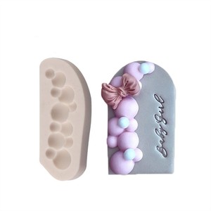 Bubble Silicone Mold Arch Shape Fondant Cake Decorating Mold For Baby Shower DIY Chocolate Clay Molding Tools - Product Image 3