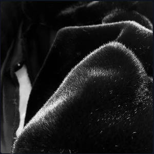 Оптовая Продажа, 100%, полиэфирная плюшевая Высококачественная Черная однотонная ткань из искусственного меха норки - Product Image 3