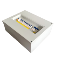 Boîtier de distribution d'énergie électrique extérieur étanche IP55 à montage en surface pour éclairage, 220A 220V, interrupteur PZ30
