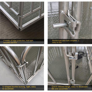 Usine directe haute précision bétail plate-forme de pesage échelle Cage clôture sûre pièces indicateur personnalisable 1.5*1.5m - Product Image 5