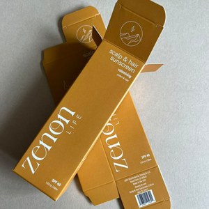 Boîte d'emballage pliante en carton avec logo personnalisé, pelliculage mat, luxe, pour cosmétiques et soins de la peau, avec fermeture magnétique - Product Image 5