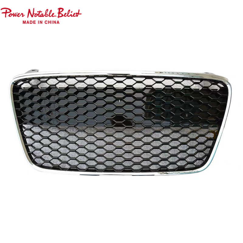 R8 cromo marco negro neto