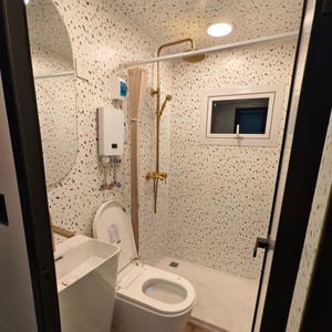 บ้านคอนเทนเนอร์หรูหราแบบขยายได้พร้อมระเบียง บ้านสำเร็จรูปขนาดเล็กทันสมัย บ้านโมดูลาร์สำเร็จรูปสำหรับแกลมปิ้งและโรงแรม - Product Image 6