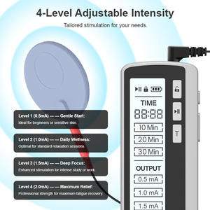 Stimulateur électrique crânien télécommandé TDCS pour soulager la douleur, l'anxiété et améliorer la thérapie contre la dépression - Product Image 3