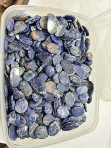 Meilleures ventes de cabochon de sodalite naturelle hautement polie en quartz de l'Inde à vendre - Product Image 6