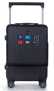 Wide Tie Rod <strong>Large</strong> Capacity Travel Luggage <strong>Light</strong> Weight Trolley Cases <strong>Suitcase</strong> with Lock Business Luggage <strong>Suitcase</strong> with Vacuum - Product Image 3