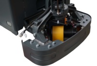 Transpalette électrique NOBELIFT EPT15W 1,5 tonne, pneus en polyuréthane, tout-terrain, commande manuelle, batterie au plomb-acide