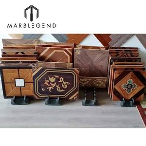 Roble impermeable de <span class=keywords><strong>madera</strong></span> de teca de <span class=keywords><strong>madera</strong></span> maciza de mármol <span class=keywords><strong>natural</strong></span> con incrustaciones de ingeniería de pisos de <span class=keywords><strong>madera</strong></span> <span class=keywords><strong>parquet</strong></span> para sala - Product Image 2