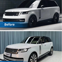 Kit de mise à niveau intérieur Range Rover 2013-2022 vers L460 SV, tableau de bord personnalisé, panneaux de porte modifiés, sièges avant et arrière modifiés avec console