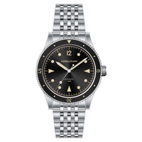 Montre automatique vintage OEM Skin Diver, mouvement 9015, verre saphir double bombé, 100 m, montre mécanique personnalisée, 39 mm
