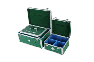 Caja de aluminio para botiquín de primeros auxilios, con herrajes metálicos - Product Image 6