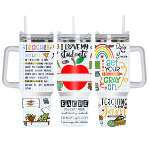 Regalos para Maestros, Vaso <span class=keywords><strong>de</strong></span> Acero Inoxidable con <span class=keywords><strong>Diseño</strong></span> <span class=keywords><strong>de</strong></span> Lápiz, Termo con Pajita, Taza <span class=keywords><strong>de</strong></span> Oficina, Regalos para el Día <span class=keywords><strong>del</strong></span> <span class=keywords><strong>Maestro</strong></span> - Product Image 2