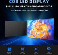 Pantalla LED COB para Interiores de 16:9 Ultra HD, Slim, Micro Pixel Pitch P1.2, a Todo Color, 4K/8K, HDR10+, Legible Bajo la Luz Solar, Color P3, 5 Años de Garantía