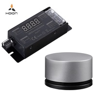 Gradateur Led Réglable PWM 300W avec Bouton Rond Télécommande RFBT15