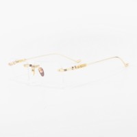 Lunettes de lecture sans monture pour homme et femme, style gentleman, usage quotidien, montures de lunettes médicales pour jeunes, fabricants personnalisés Guangdong