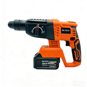 Ensemble d'outils électriques 4 en 1, batterie Li-ion sans fil 21V, perceuse, marteau, clé à chocs, PKS-100, moteur sans balais puissant 21V, offre une puissance élevée - Product Image 5