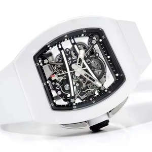 Reloj de Lujo para Hombre, Diseño Esqueletizado, Cuerpo Blanco y Negro, Mecánico Automático, Resistente al Agua, Luminoso, Estilo de Diseñador, Nuevo 2026 - Product Image 3