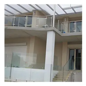 Hot Selling High-Quality 6.38mm To 12.8mm Transparent Tinned Laminated Safety Glass For Building Staircase Handrails