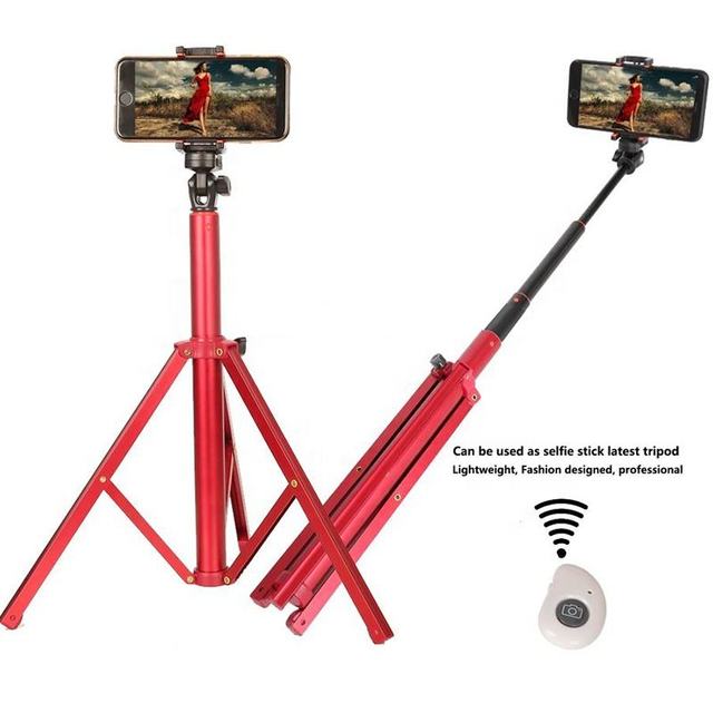Wholesale Remote Holder Tripods for Smartphone Wireless Handheld Flexible Selfie Stick Stand Tripod
