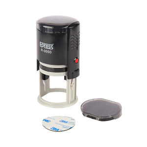 Timbro rotondo autoinchiostrante Do IT con messaggio personalizzato e inchiostro Noris tedesco - Product Image 1