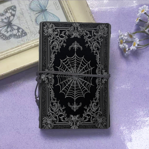 Chiusura del cavo taccuino 160 pagine Vintage grande per le liste <span class=keywords><strong>di</strong></span> inventario dei gestori <span class=keywords><strong>di</strong></span> ristoranti e gli orari del personale con ragnatela o - Product Image 2