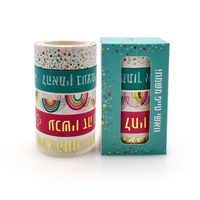 Fabricant de rubans adhésifs washi personnalisés avec impression sur mesure et dorure à chaud