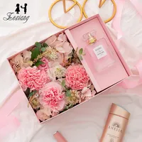 Jarin Zexwrap — boîte à fleurs portable coréenne avec fenêtre, arrangement floral pour anniversaire, saint-valentin