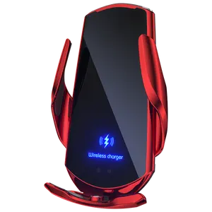 Автомобильное Беспроводное зарядное устройство для Iphone для Samsung, 15 Вт