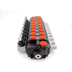 SD8 Manual 9 Carrete Válvula direccional seccional para maquinaria de construcción Hidráulica Fabricante Producto - Product Image 6