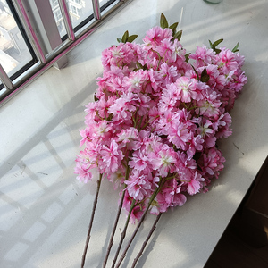 Q-1189 Árbol Alto de Flores de Cerezo, Ramas de Flores de Cerezo, Flores Artificiales - Product Image 1