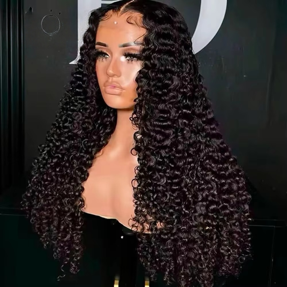 wig curly human hair