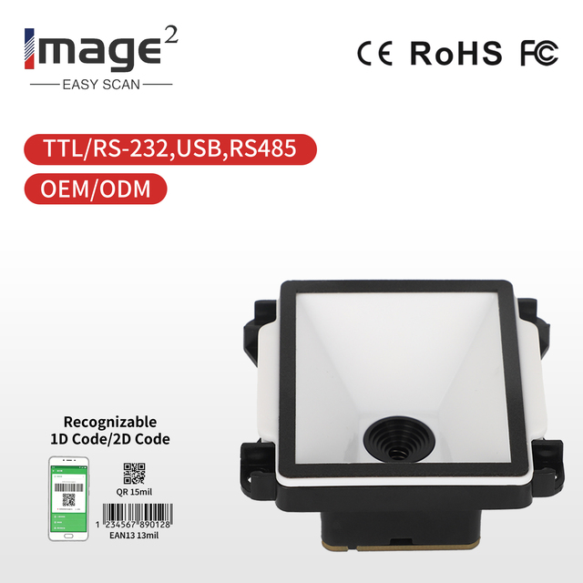 F21 OEM Customizable Barcode Scanner Module COM/USB Interface for Retail Terminal Supporting CODE128 QR PDF417 HAN XIN