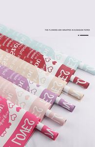 Papier d'emballage imperméable de luxe pour bouquet de fleurs pour l'emballage élégant des fleurs de la Saint-Valentin pour les couples - Product Image 4