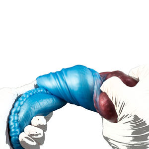 GEEBA逼真的动物舌头设计男性手淫者4款单通道口袋阴部逼真的阴道男性阴茎抚摸者 - Product Image 4