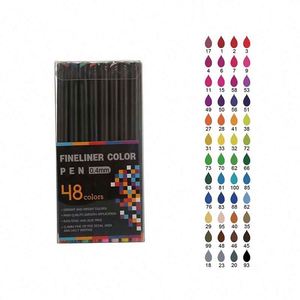 Promotional Office School Stationery Set Non-Toxic Micro Drawing <b>Marker</b> 0.4mm Fine Tip Fineliner <b>Pen</b> Needle Tip Color Felt Art - Product Image 5