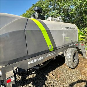 Pompe à béton diesel Zoomlion HBT9018186, moteur robuste, portée horizontale de 93 m/h et 1000 m pour projets d'ingénierie à longue portée - Product Image 1