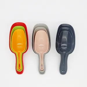 New design kitchen tools food scoop sets ice scoop plastic ice powder shovel spoon