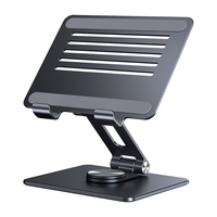 X59 usine support de téléphone portable en aluminium pliable de bureau rotatif à 360 degrés pour téléphone et tablette support en métal Durable réglable
