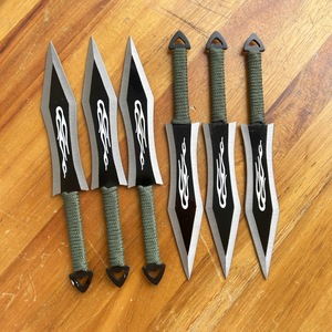 Juego de 6 Cuchillos de Bolsillo Tácticos de Acero Inoxidable de Alta Calidad con Hoja Recta, Personalizables OEM/ODM - Product Image 2
