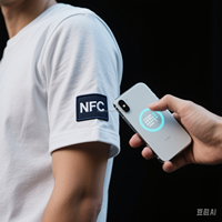 Révolutionnez votre garde-robe ! Tissu NFC intégré dans les manches des t-shirts : débloquez l'avenir de la mode avec un simple toucher