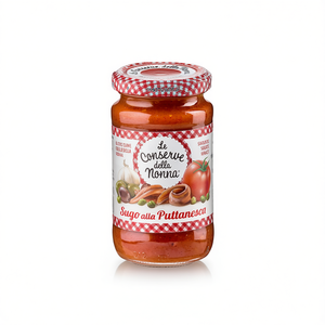 Conserves de la grand-mère, sauce tomate puttanesca en bouteille, 190 g, lot de 12 pièces - Product Image 2