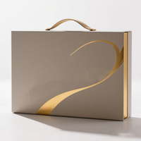 Boîte à tiroir en carton pliable magnétique jetable et recyclable personnalisée, fermeture magnétique, emballage cadeau, chocolat, nourriture