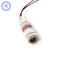 Module Laser de Diode, avec pilote, multifonctionnel 650nm 660nm 5mW, croix rouge, 5V 12x35mm