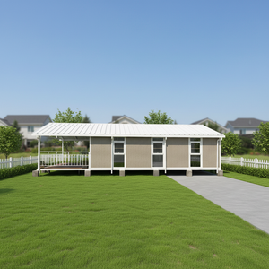 บ้านเคลื่อนที่ขนาด 40 ฟุต แบบพับได้ ขยายได้สองด้าน พร้อมระเบียง ผนังแซนวิชเหล็ก คอนเทนเนอร์ขยายได้ 20 ฟุต ยี่ห้อ Huaying - Product Image 2