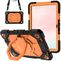Étui pour tablette Samsung Galaxy Tab A11 Plus 11 pouces 2025 SM-X230 X235 X236B avec bandoulière et support rotatif à 360°