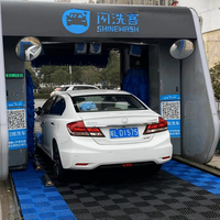 Machine de lavage de voiture robotisée automatique, vente chaude en Afrique, garantie de 3 ans, prix bas, équipement de rouleaux, nouveauté pour les laveries de voitures à eau froide
