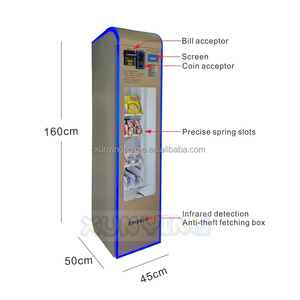 <span class=keywords><strong>Distributeur</strong></span> <span class=keywords><strong>automatique</strong></span> extérieur pour collations et boissons Affichage LED pratique Méthodes de paiement faciles - Product Image 6